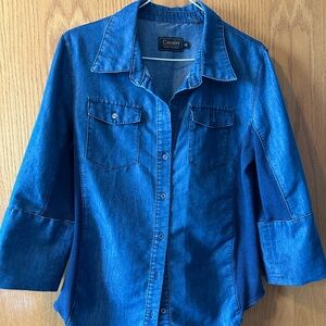 Cavalini Blue Denim Shirt
